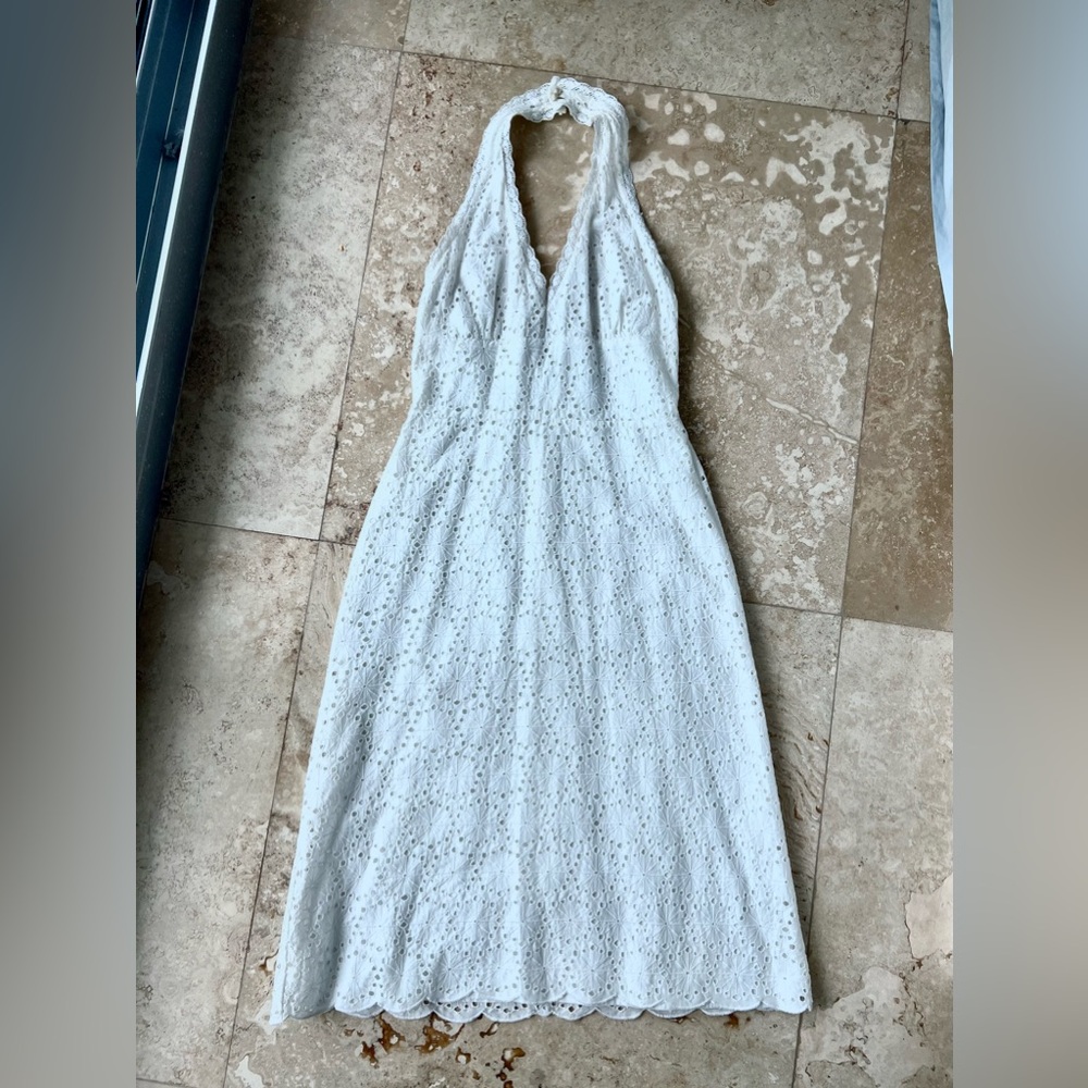 Banana Republic Dress Elegant White Lace
